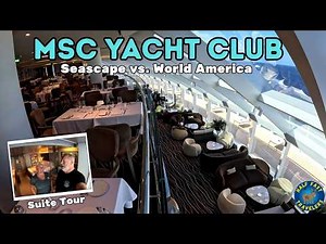 Full Review of the Yacht Club Experience on MSC World America - Better than Seascape?