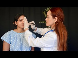 ASMR Full Body Cranial Nerve & Reflex Hammer Testing [Testing All Her Senses] Soft Spoken Roleplay