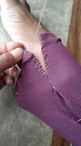 Great tutorial for sewing torn leggings at the legs easily and quickly using manual sewing, friends. #fypシ #fblifestyle #reelsviral #tips #tutorial #sewing | Tutorial jahit sendiri