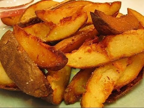 Betty's Deep-Fried Potato Wedges
