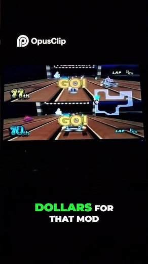 Mario Kart Wii Bowser Mod: Drive Bowser with Music! #shorts