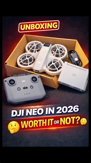 Dji neo Unboxing 2026 | Worth it or not #shorts