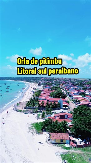 Orla de pitimbu litoral sul Paraíba#paraiba #nordeste #pitimbupb