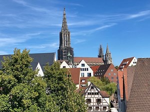Do you know Ulm, Germany? It is the city with the tallest cathedral spire in the world ⛪️