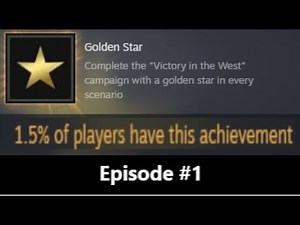 Unity Of Command 2 - Golden Star Achievement Run - Episode 1: Wadi Akarit to Husky