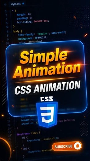 ✅ Simple CSS Animation | Pro Animator | Basic #shorts