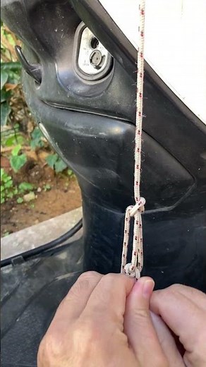 Secure Knot for Tightening Heavy Loads 💪