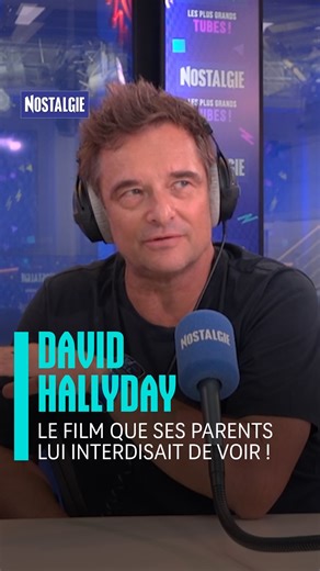 39K views · 1.5K reactions | Quand David Hallyday bravait les interdits pour regarder des films d’horreur  Retrouvez David Hallyday ce soir dès 20h dans « 1 mois/ 1 artiste » sur Nostalgie ! En attendant, vous pouvez réécouter l’émission de la semaine dernière en podcast sur l’appli Nostalgie  Écoutez aussi Nostalgie sur vos enceintes connectées. | NOSTALGIE | Facebook