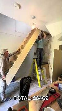 Loft conversion cost break down UK Renovation #loftconversion #renovation