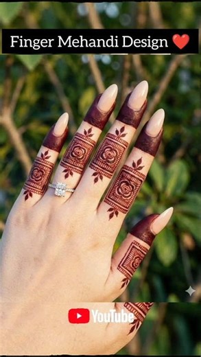 Stylish finger Mehandi Design | Back Hand | Beautiful pictures | Simple mehandi Design