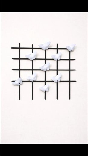 DON’T SCROLL 😳 This Butterfly Wall Decor Will Change Your Room 🦋✨ #Shorts