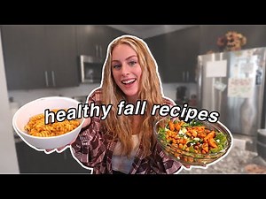 5 HEALTHY + TASTY FALL RECIPES