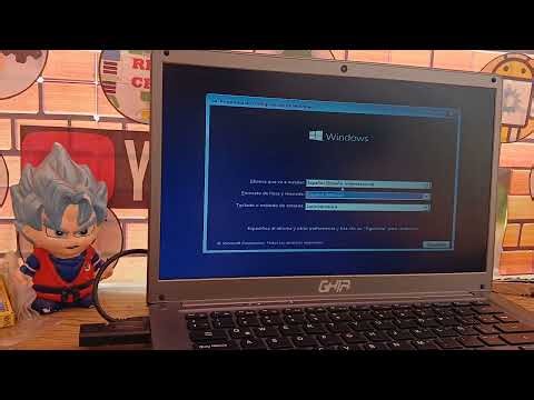 Como instalar y formatear Windows Laptop Ghia Libero