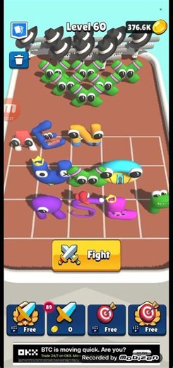 winning level 43 merge alphabet letter run