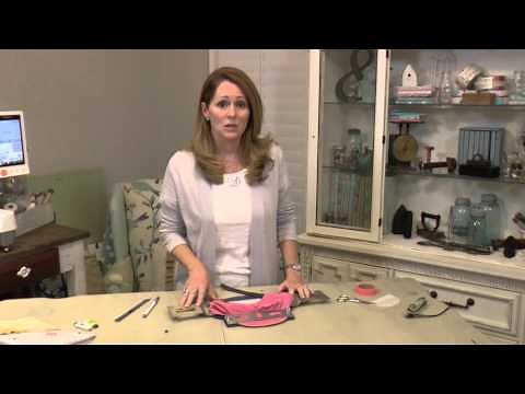 The Baseball Cap Tutorial: Place a name or saying on the back: Applique Corner