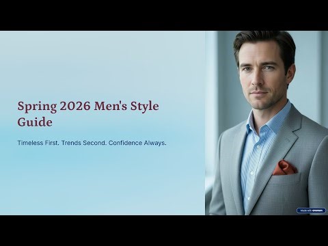Spring 2026 Mens Style Guide