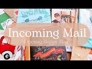 Incoming Mail | Opening Happy Mail From Our Bring Back Paper Community