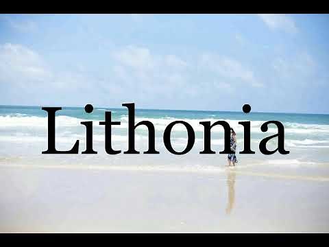 How To Pronounce Lithonia🌈🌈🌈🌈🌈🌈Pronunciation Of Lithonia