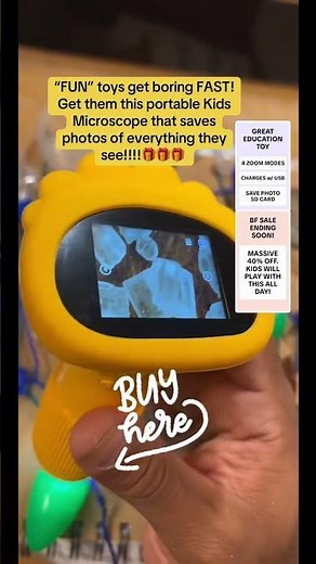 Spark Curiosity with Fun Learning Toys! #kidsmicroscope