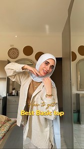 Non-transparent Hijab basics ✅✨ Basic & Shirt: @milya.eg | Hannah Saeed