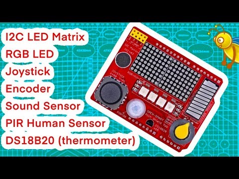 Learn arduino fast with this shield: Rich Shield TWO