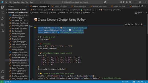 Create Dynamic Network Graphs with Python