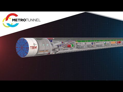 Metro Tunnel - Tunnel Boring Machines