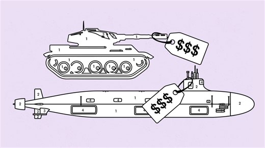 The staggering numbers in defence spending... and who benefits