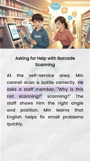 Asking for Help with Barcode Scanning