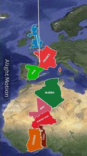 Which countries does the Prime Meridian pass through? | 0° Longitude Explained | Manak Samay Rekh...