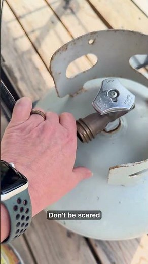 How to Connect a Propane Tank. #Propane