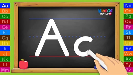 Alphabet writing字母书写Aa