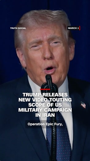 President Donald Trump posted a new video to Truth Social on Sunday, offering an update to the American people on the escalating military campaign in the Middle East. See more at the link: https://cnn.it/4r3GqSS | CNN