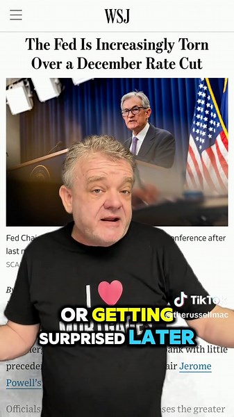 The Fed can’t decide if rates should go down or stay where they are. Some fear inflation. Others fear a slowdown. And with no new data coming in, they’re flying blind. Follow me to MASTER your mortgage and learn how to plan when the Fed doesn’t know what it’s doing. Russell McDonald | NMLS 290837 | Broker CA DRE 01150730 Wymac Capital Inc | NMLS 18766 | Broker CA DRE 01121628 Real Estate Broker - CA Dept of Real Estate #MortgageTips #Fed #InterestRates #Economy #HousingMarket