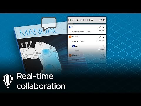 Shared cloud storage and collaborative reviews | Corel DESIGNER & CorelDRAW.app