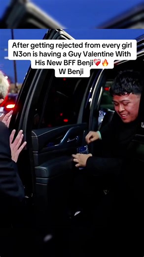 After getting rejected from every girl N3on is having a Guy Valentine With His New BFF Benji❤️‍🩹🔥 W Benji #n3on #fyp #benji #valentine
