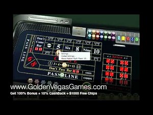 Online Craps Game * Play Free - YouTube