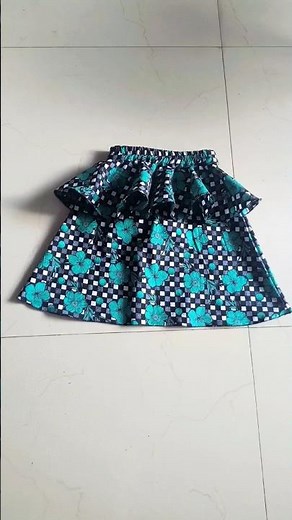 Stylish Peplum & A-Line Skirts for 3-4 Year Old Girls #spyraa # Fashion