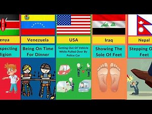 Cultural Taboos and Etiquette Around the World