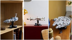 Comparing LEGO Star Wars 25th anniversary midi-scale ships to their on-screen versions