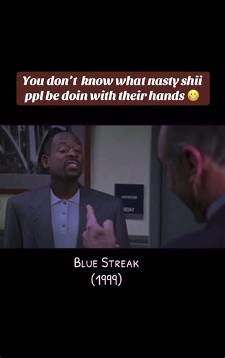 Blue Streak: Nasty Hand Shenanigans in 90s Movies