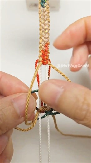 How to Tie Fancy Wheat Knot 260538 Quick Macrame Tutorial #knot #diy#handmade #macrame