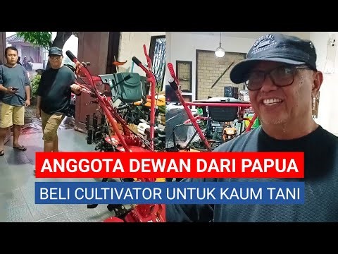 ANGGOTA DPRP PAPUA KE BLITAR, BELI CULTIVATOR UNTUK KAUM TANI DI YAPEN DAN WAROPEN, PAPUA