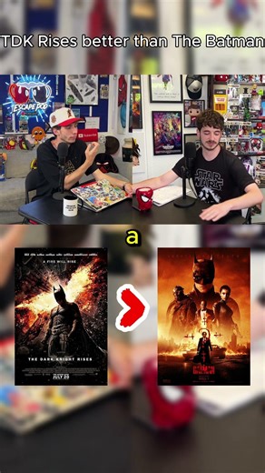 TDK Rises over The Batman ?! #podcast #dc #marvel #mcu #movie #batman #tv #comics #superhero #fyp