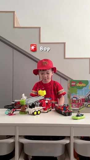 unboxing lego duplo fire truck #legoduplo #playlego #lego #legocollection #legocollector #legotiktoker #legos #legofiretruck