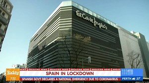 BREAKING: Spain has declared a national emergency, triggering a 15-day lockdown of 46 million people. #9News | 9 News