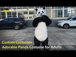 Adorable Panda Costume for Adults | Custom costumes
