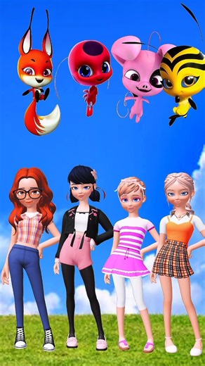 Choose your favourite 😘 ❤️ #miraculous #youtubeshorts #shorts #like #trending