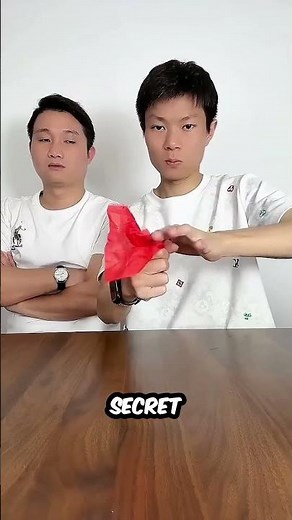 Magic Trick Revealed: The Disappearing Paper Illusion!😱