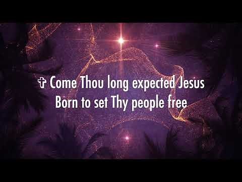 Come Thou Long Expected Jesus - Meredith Andrews (Lyrics)